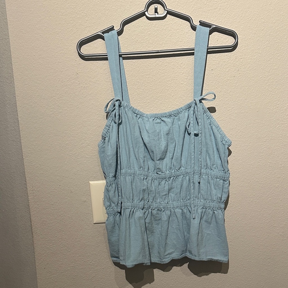 Universal Thread Light Blue Sleeveless Blouse